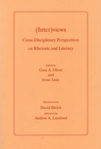 cover of the book (Inter)views: cross-disciplinary perspectives on rhetoric and literacy