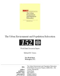 cover of the book The urban environment and population relocation