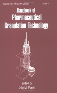 cover of the book Handbook of pharmaceutical granulation technology