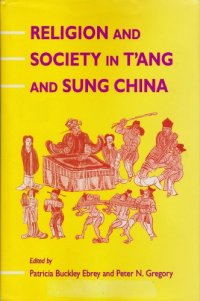 cover of the book Religion and Society in T'ang and Sung China