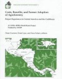 cover of the book Costs, benefits, and farmer adoption of agroforestry: project experience in Central America and the Caribbean