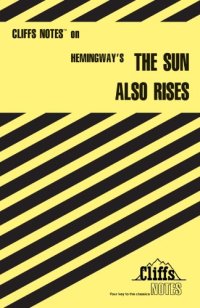 cover of the book The sun also rises: notes