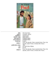 cover of the book We Knew Paul