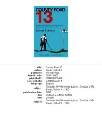 cover of the book County Road 13