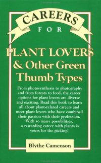 cover of the book Careers for plant lovers and other green thumb types