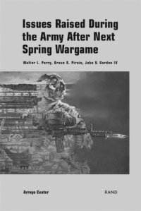 cover of the book Issues raised during the Army after next spring wargame