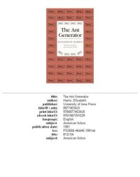 cover of the book The ant generator