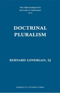 cover of the book Doctrinal Pluralism