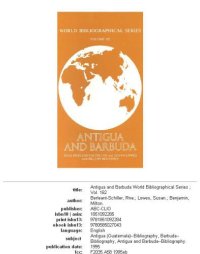 cover of the book Antigua and Barbuda