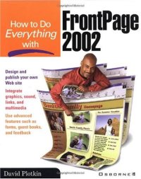 cover of the book How to do everything with FrontPage 2002