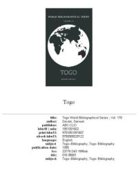 cover of the book Togo