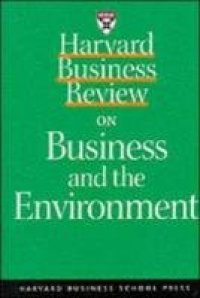 cover of the book Harvard business review on business and the environment