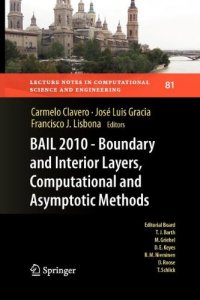 cover of the book BAIL 2010 - Boundary and Interior Layers, Computational and Asymptotic Methods