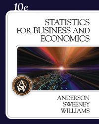 cover of the book Statistics for Business and Economics, Tenth Edition