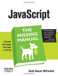 cover of the book JavaScript: The Missing Manual