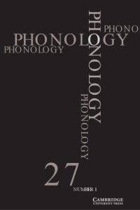 cover of the book [Journal] Phonology. Volume 27. Issue 1