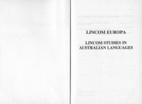 cover of the book The Ergative in Proto-Australian