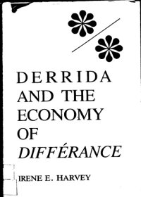 cover of the book Derrida and the Economy of Difference