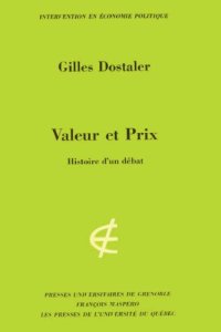 cover of the book Valeur et prix