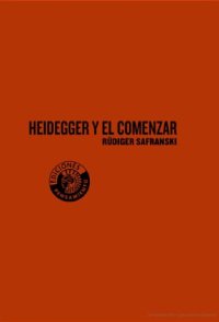 cover of the book Heidegger y el comenzar: Teoría sobre el amor