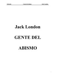 cover of the book Gente del abismo (El pueblo del abismo)