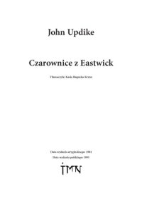 cover of the book Czarownice z Eastwick