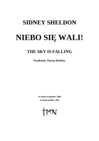 cover of the book Niebo się wali