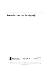 cover of the book Metody sztucznej inteligencji