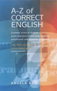 cover of the book The A-Z of Correct English, Second Edition