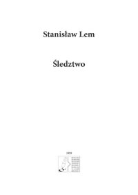 cover of the book Śledztwo