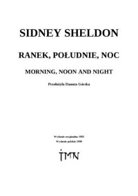 cover of the book Ranek, południe, noc