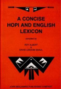 cover of the book A Concise Hopi and English Lexicon