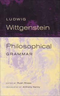 cover of the book Philosophical Grammar