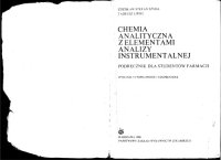 cover of the book Chemia analityczna z elementami analizy instrumentalnej