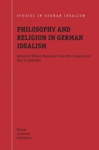 cover of the book Philosophy and Religion in German Idealism