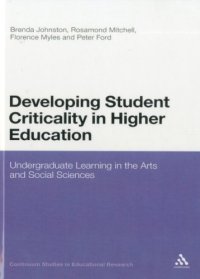 cover of the book Developing Student Criticality in Higher Education