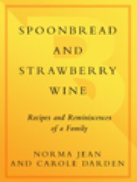 cover of the book Spoonbread and strawberry wine: recipes and reminiscences of a family