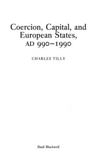 cover of the book Coercion Capital and European States A D 990-1990