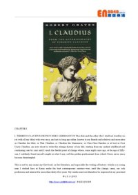 cover of the book I, Claudius