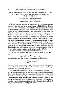 cover of the book Some Problems of Diophantine Approximation: The Series and the Distribution of the Points