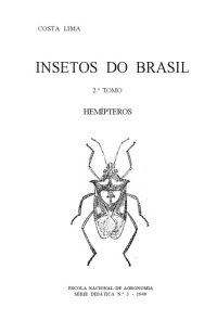 cover of the book INSETOS DO BRASIL. Tomo 2