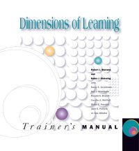 cover of the book Dimensions of Learning: Trainers Manual