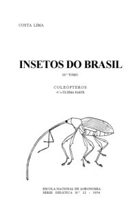 cover of the book INSETOS DO BRASIL. Tomo 10