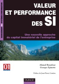 cover of the book Valeur et performance des SI : Une nouvelle approche du capital immatériel de l'entreprise