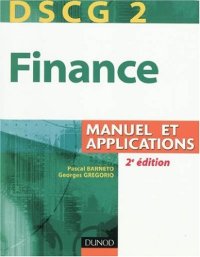 cover of the book DSCG 2 Finance : Manuel et applications