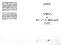 cover of the book Corso di Ebraico Biblico