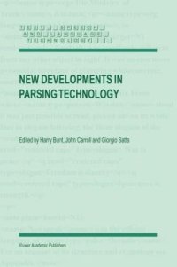 cover of the book New developments in parsing technology