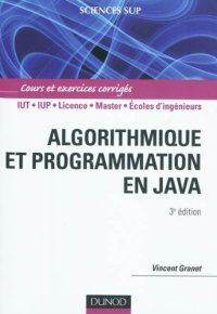 cover of the book Algorithmique et programmation en Java - 3ème édition - Cours et exercices corrigés