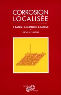 cover of the book Corrosion localisée