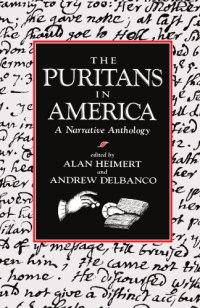 cover of the book The Puritans in America: a narrative anthology